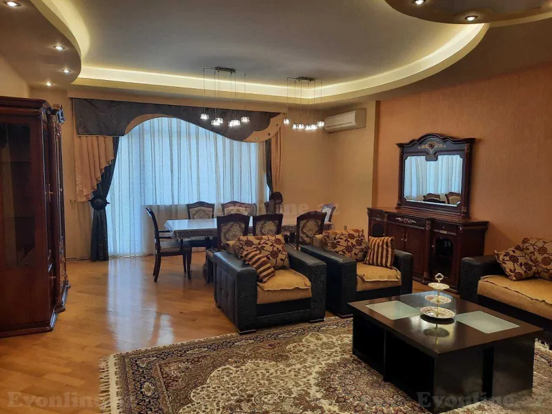 Kirayə verilir 4 otaqlı Mənzil Yeni tikili 205 m² Nəsimi r.