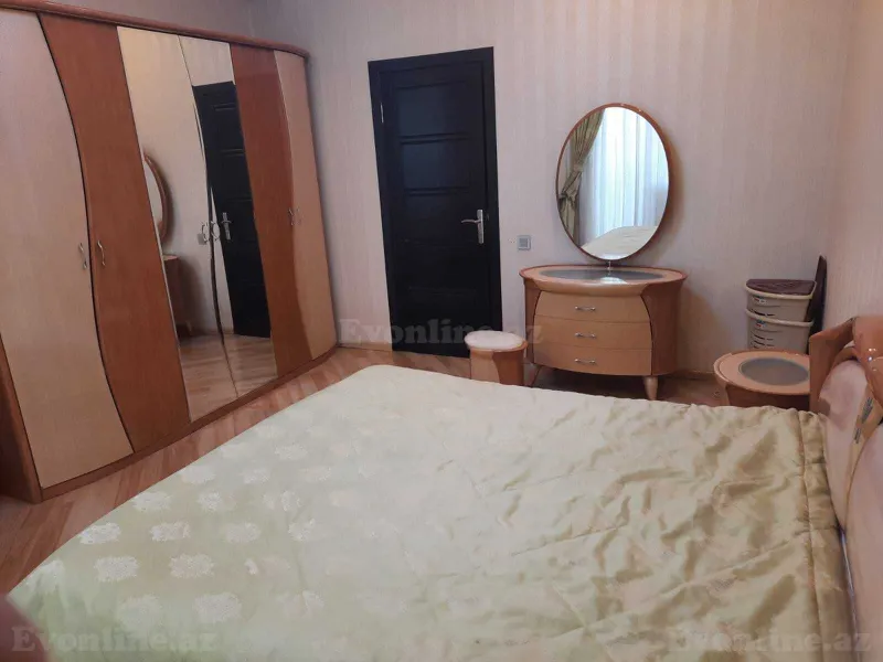 Kirayə verilir 4 otaqlı Mənzil Yeni tikili 205 m² Nəsimi r. - şəkil 8