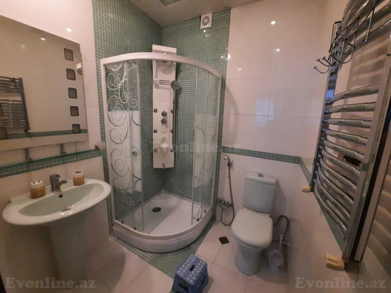 Kirayə verilir 4 otaqlı Mənzil Yeni tikili 205 m² Nəsimi r. - şəkil 12