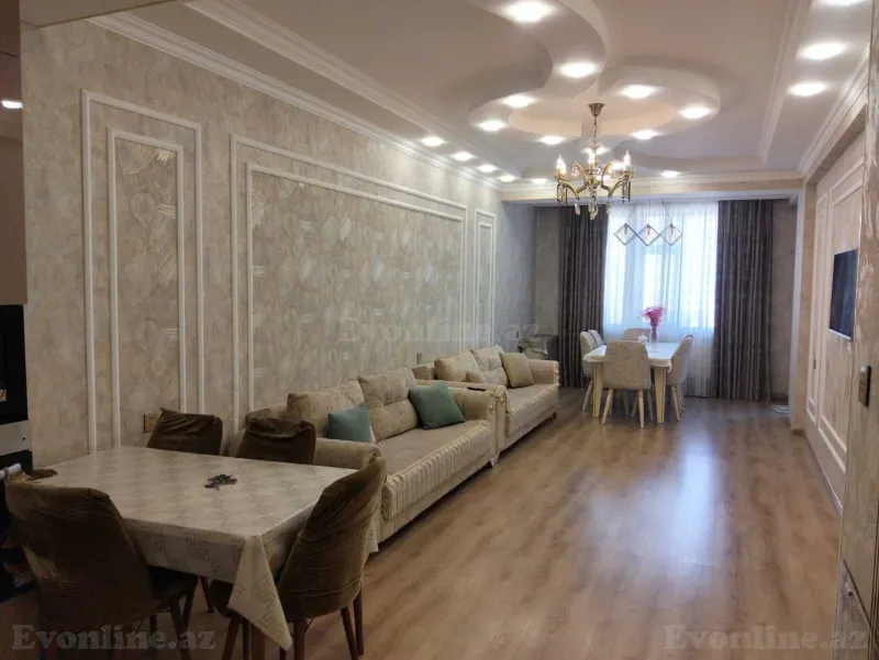 3 otaqlı Mənzil 91 m² Nərimanov r. Satılır
