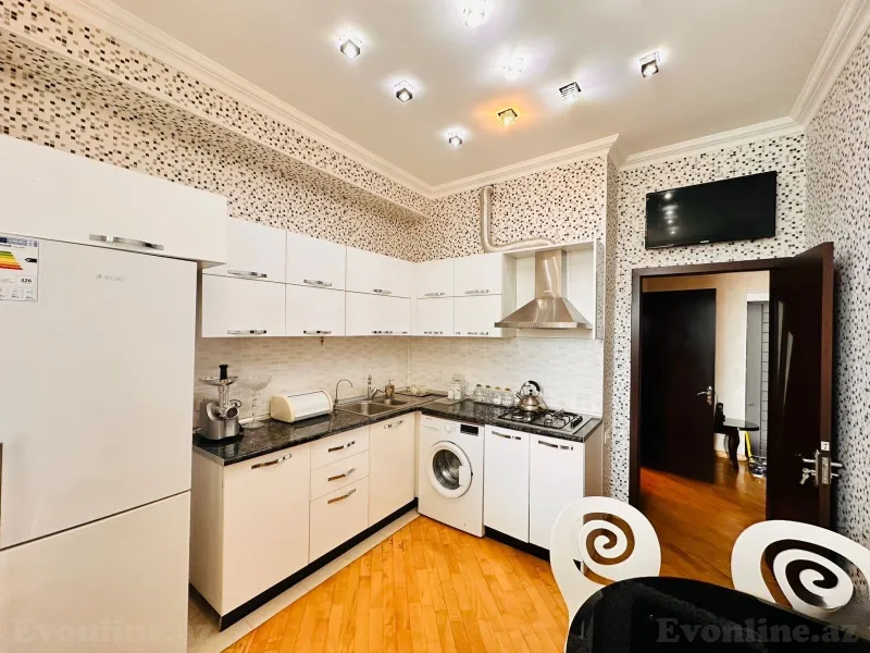 Kirayə verilir 2 otaqlı Mənzil Yeni tikili 55 m² 8 Noyabr m. - şəkil 4