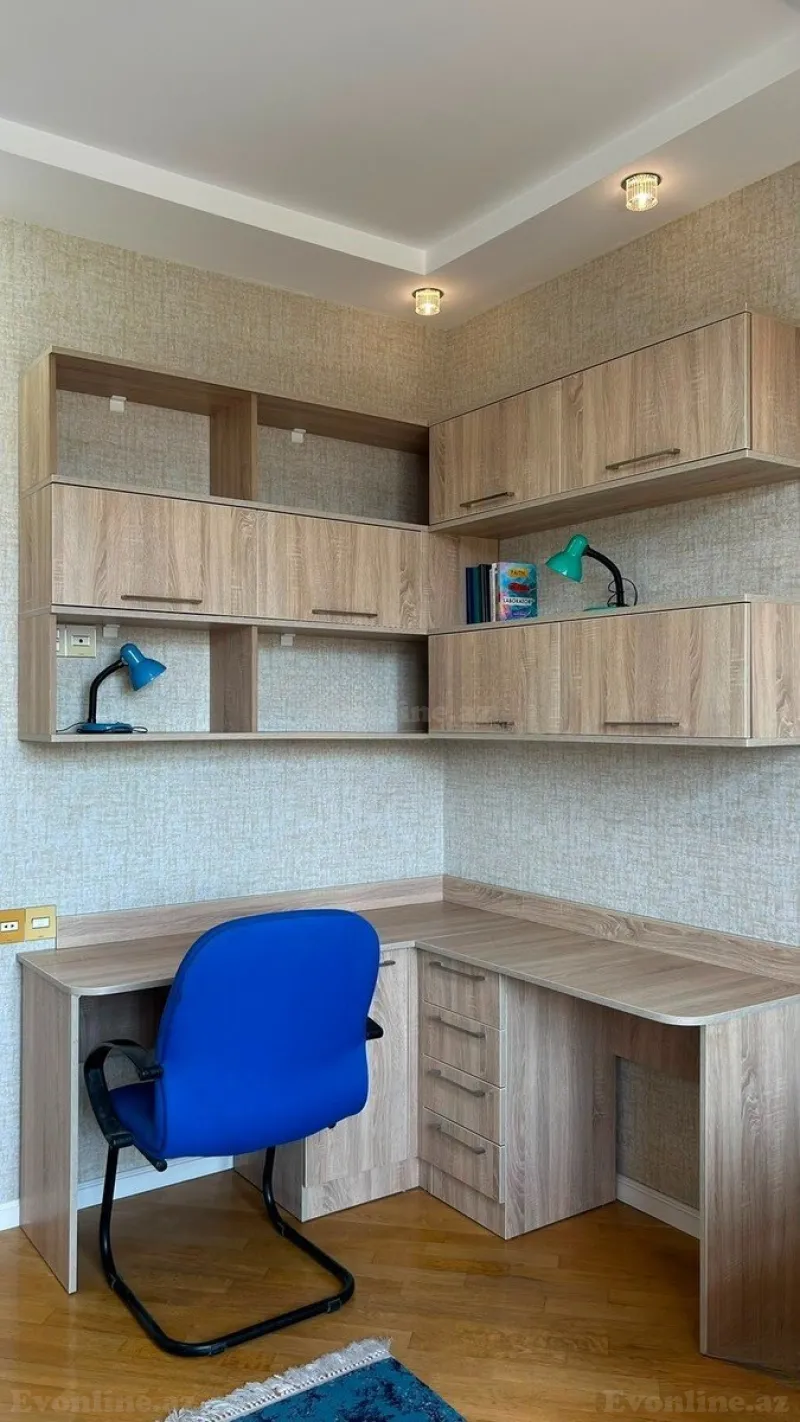 Kirayə verilir 3 otaqlı Mənzil Yeni tikili 125 m² İnşaatçılar m. - şəkil 9