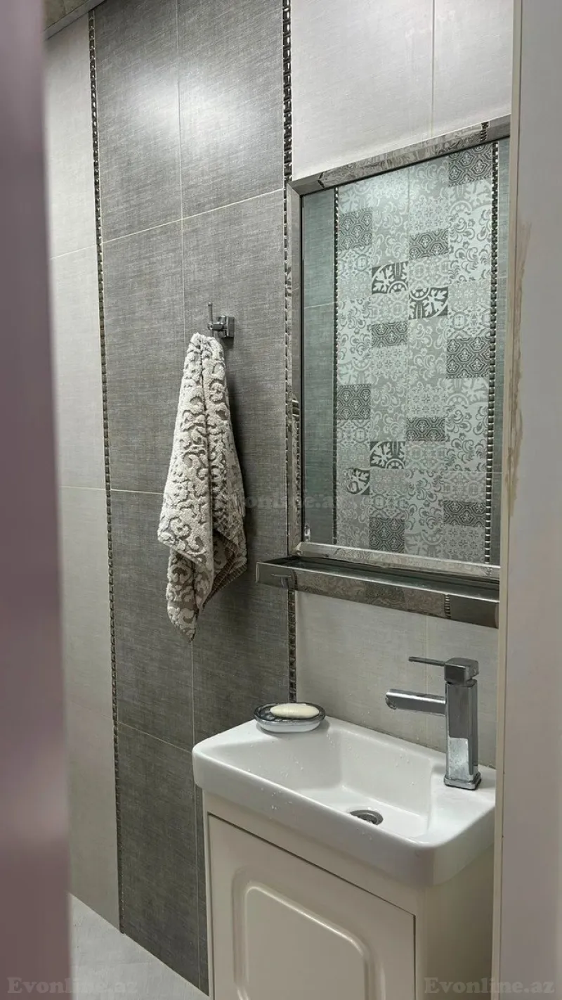 Kirayə verilir 3 otaqlı Mənzil Yeni tikili 125 m² İnşaatçılar m. - şəkil 18