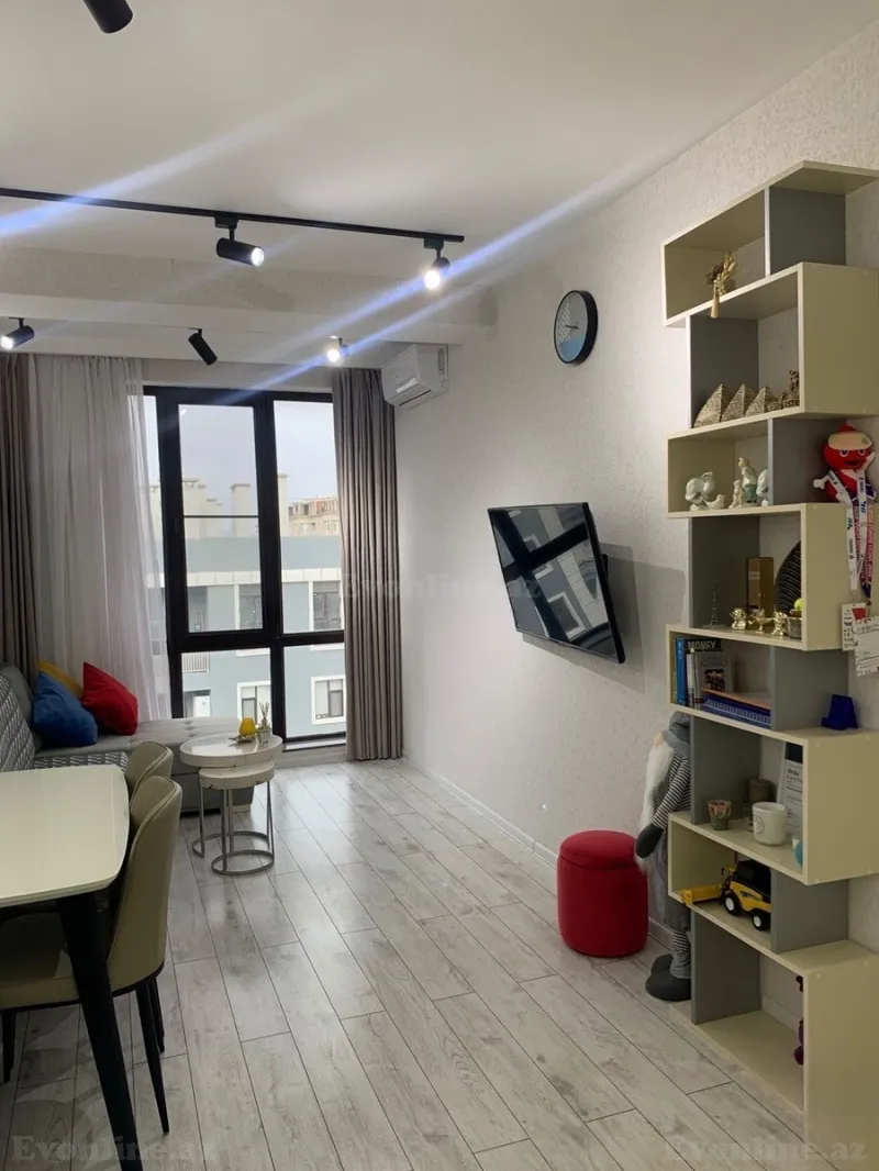 Satılır 2 otaqlı Mənzil Yeni tikili 61 m² Nərimanov r. - şəkil 2