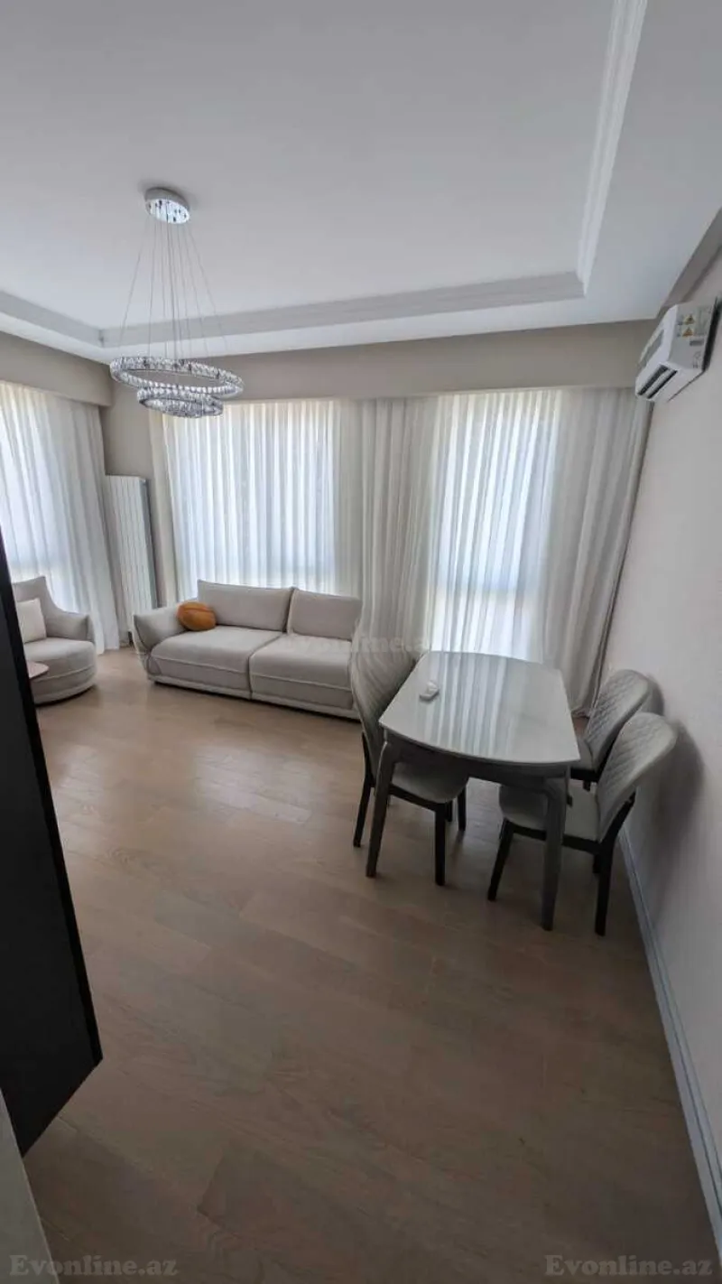 Kirayə verilir 3 otaqlı Mənzil Yeni tikili 78 m² Bakmil m. - şəkil 3
