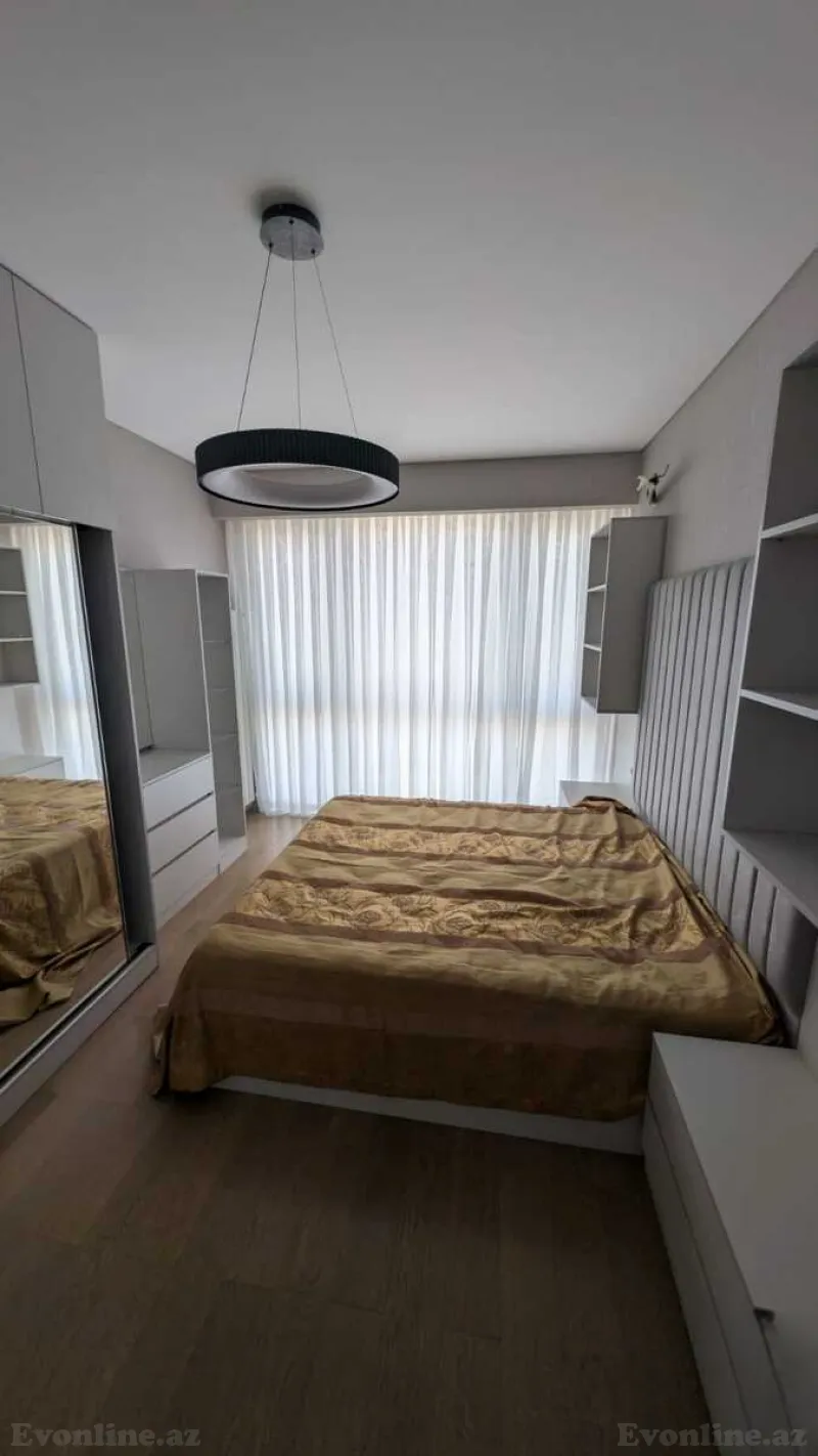 Kirayə verilir 3 otaqlı Mənzil Yeni tikili 78 m² Bakmil m. - şəkil 6