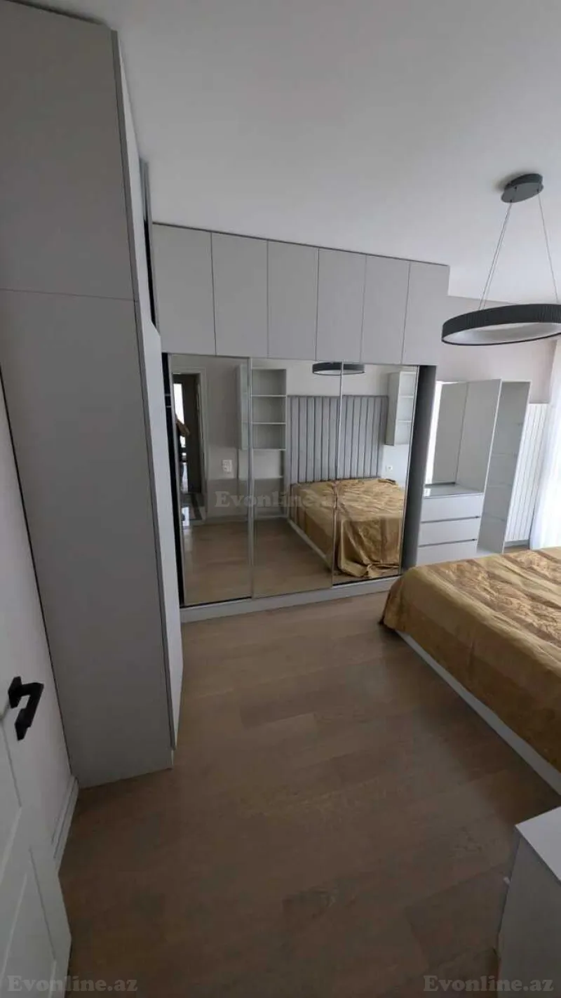 Kirayə verilir 3 otaqlı Mənzil Yeni tikili 78 m² Bakmil m. - şəkil 8
