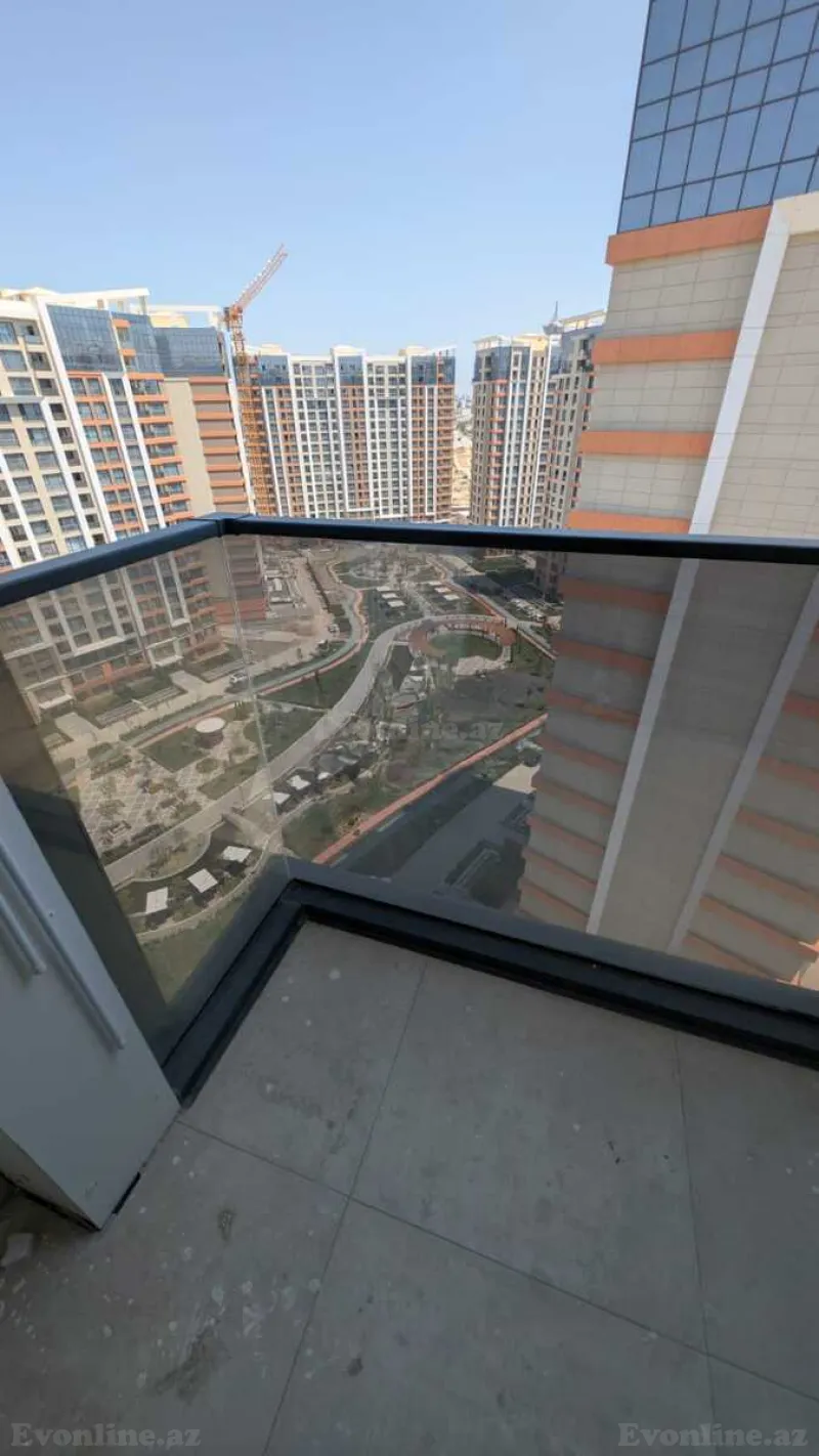 Kirayə verilir 3 otaqlı Mənzil Yeni tikili 78 m² Bakmil m. - şəkil 20