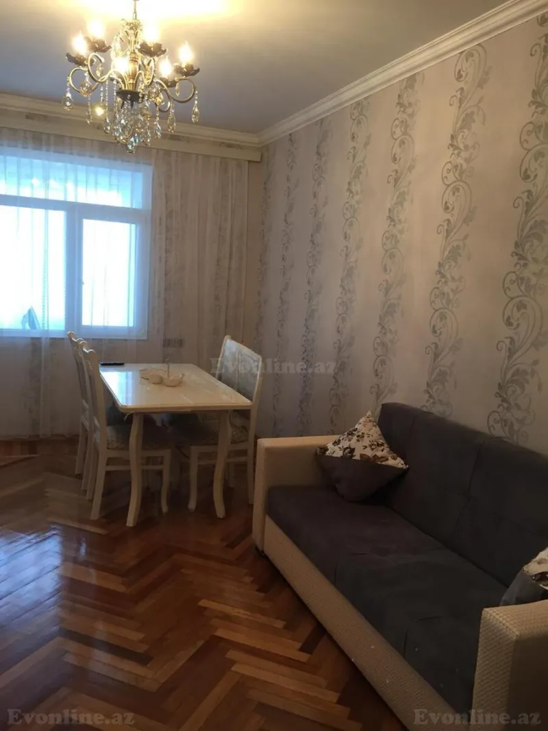 Satılır 2 otaqlı Mənzil Köhnə tikili 55 m² Memar Əcəmi m. - şəkil 2