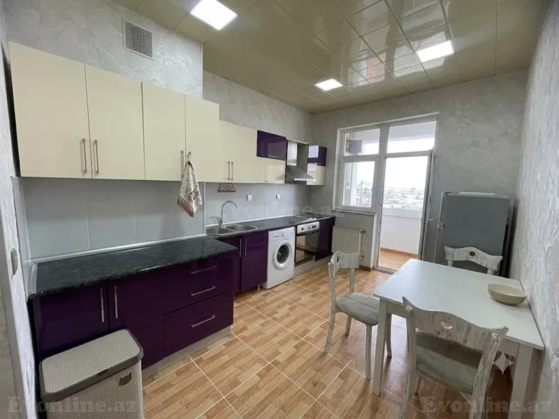 Kirayə verilir 3 otaqlı Mənzil Yeni tikili 125 m² İnşaatçılar m. - şəkil 2