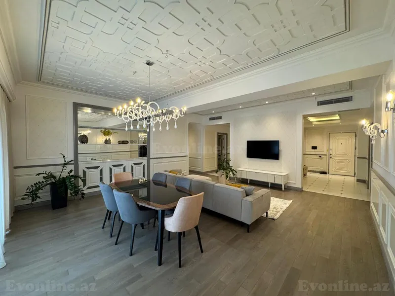 3 otaqlı Mənzil 217 m² Nərimanov r. Kirayə verilir