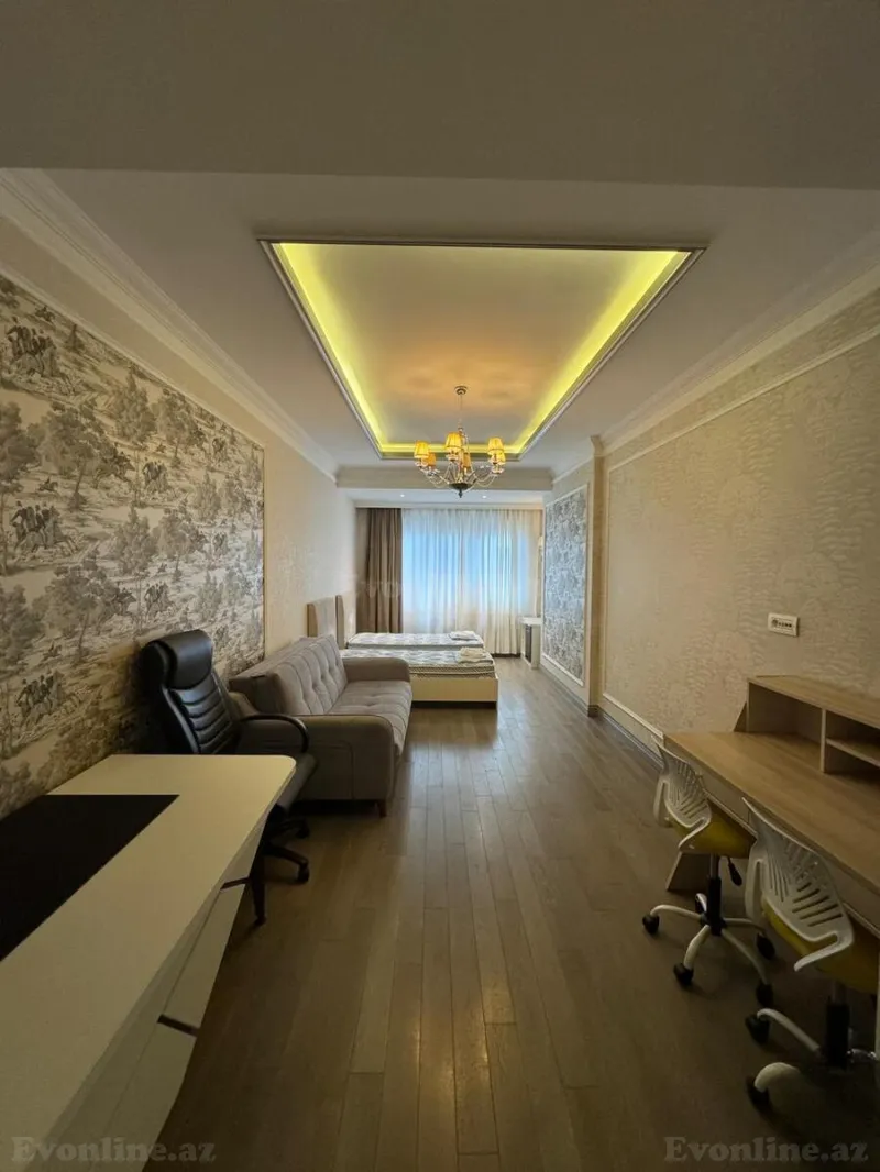 Kirayə verilir 3 otaqlı Mənzil Yeni tikili 217 m² Nərimanov r. - şəkil 6
