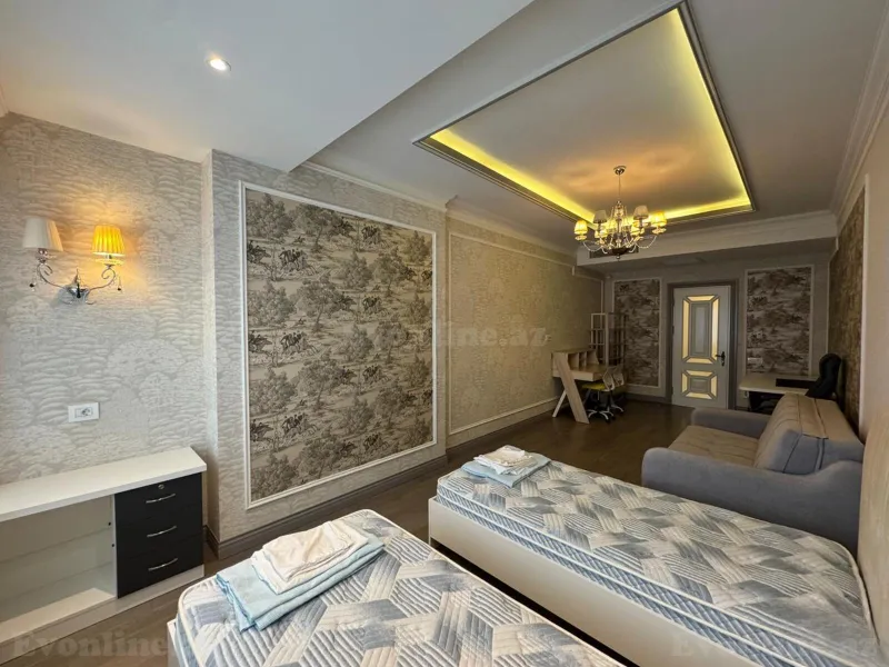 Kirayə verilir 3 otaqlı Mənzil Yeni tikili 217 m² Nərimanov r. - şəkil 7