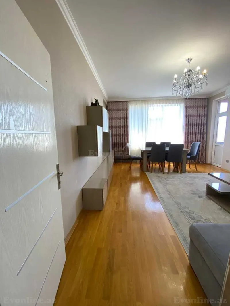 Satılır 3 otaqlı Mənzil Yeni tikili 110 m² İnşaatçılar m. - şəkil 2