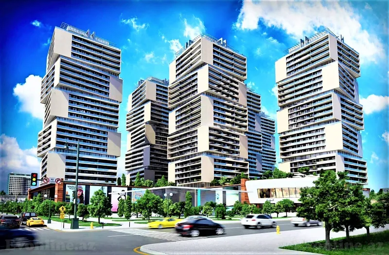 4 otaqlı Mənzil 178 m² 8 Noyabr m. Satılır