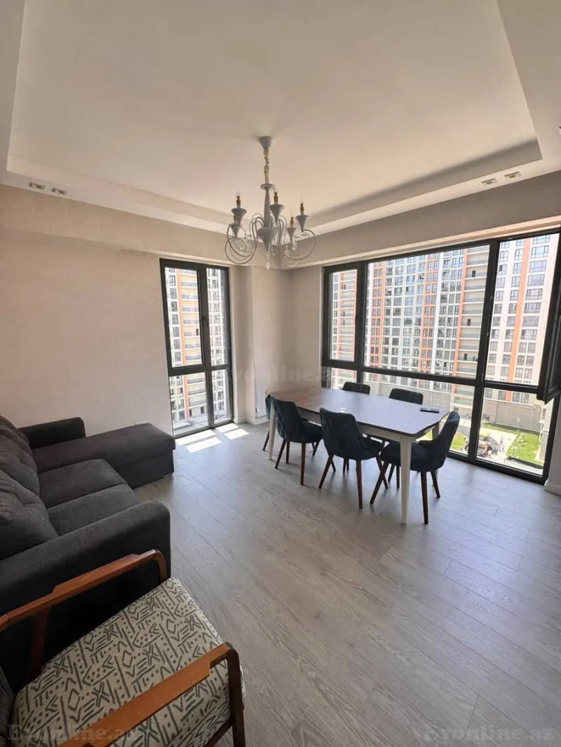 Kirayə verilir 2 otaqlı Mənzil Yeni tikili 65 m² Yasamal r. - şəkil 3