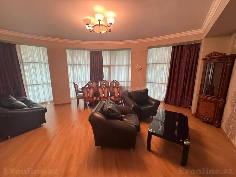 Kirayə verilir 3 otaqlı Mənzil Yeni tikili 140 m² Nəsimi r. - şəkil 4