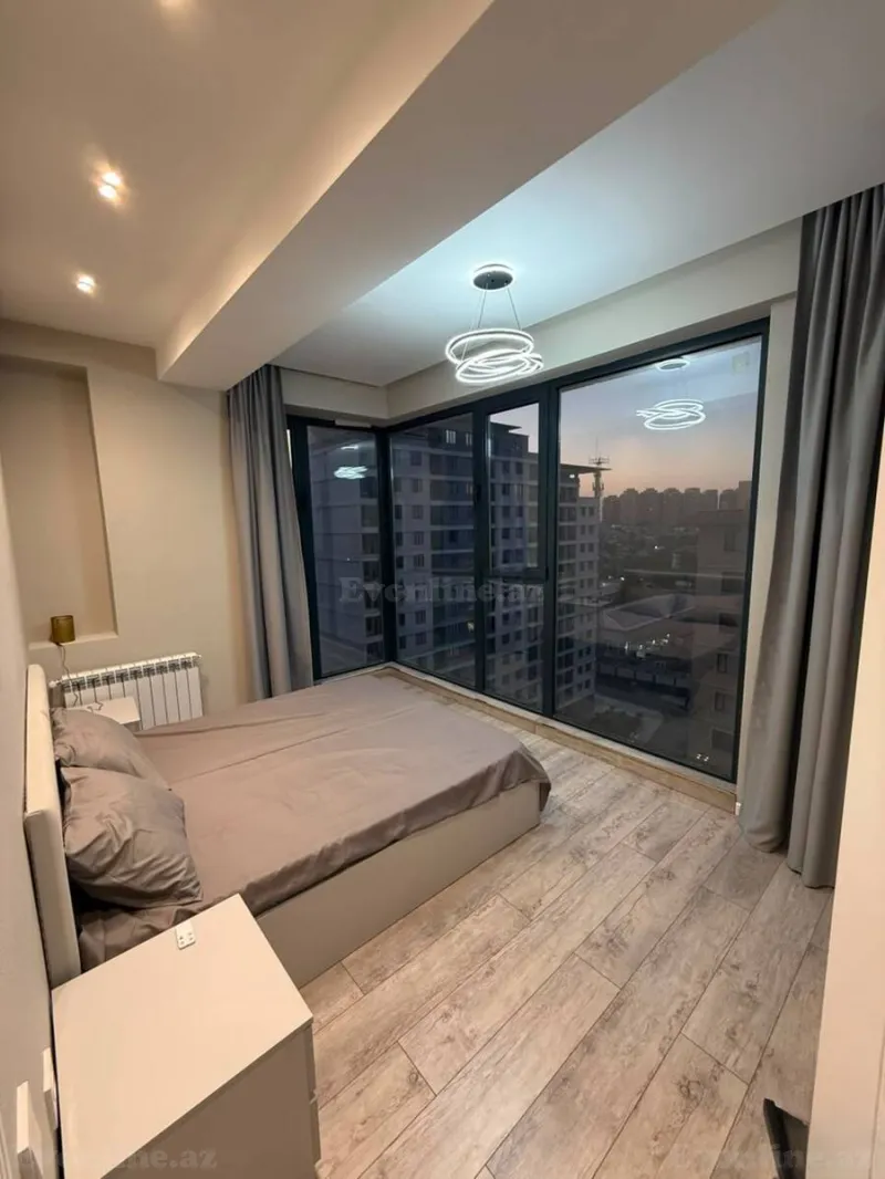 Kirayə verilir 3 otaqlı Mənzil Yeni tikili 90 m² İnşaatçılar m. - şəkil 12