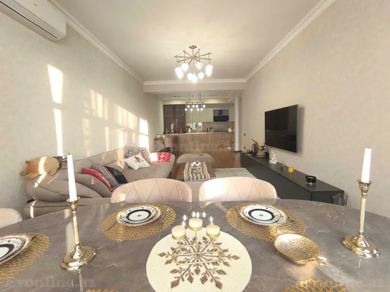 Kirayə verilir 3 otaqlı Mənzil Yeni tikili 130 m² Xətai r. - şəkil 3