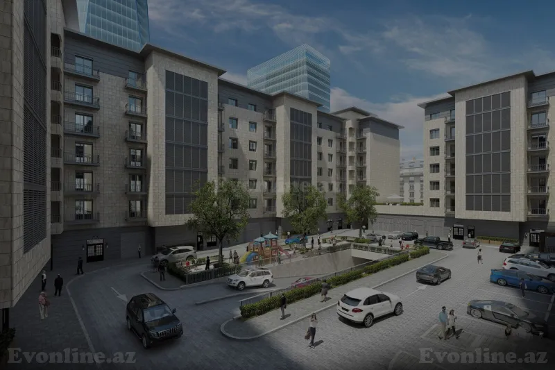 Satılır 5 otaqlı Mənzil Yeni tikili 215 m² Ağ şəhər - şəkil 2