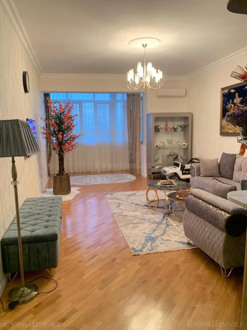 Satılır 3 otaqlı Mənzil Yeni tikili 82 m² 8 Noyabr m. - şəkil 4