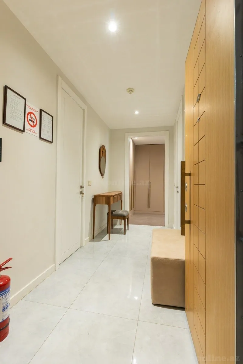 Kirayə verilir 2 otaqlı Mənzil Yeni tikili 100 m² Nərimanov r. - şəkil 9