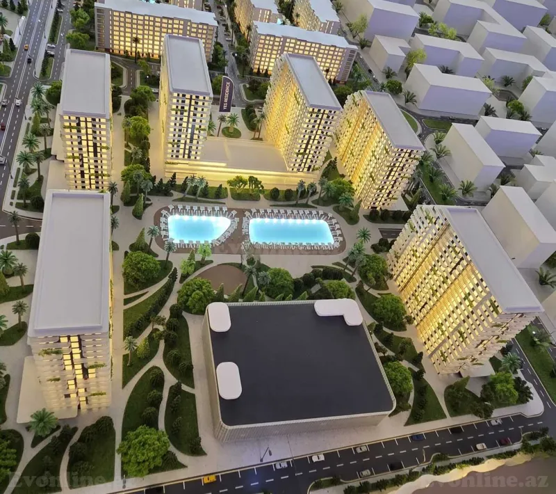 Satılır 1 otaqlı Mənzil Yeni tikili 44 m² Sea Breeze - şəkil 6