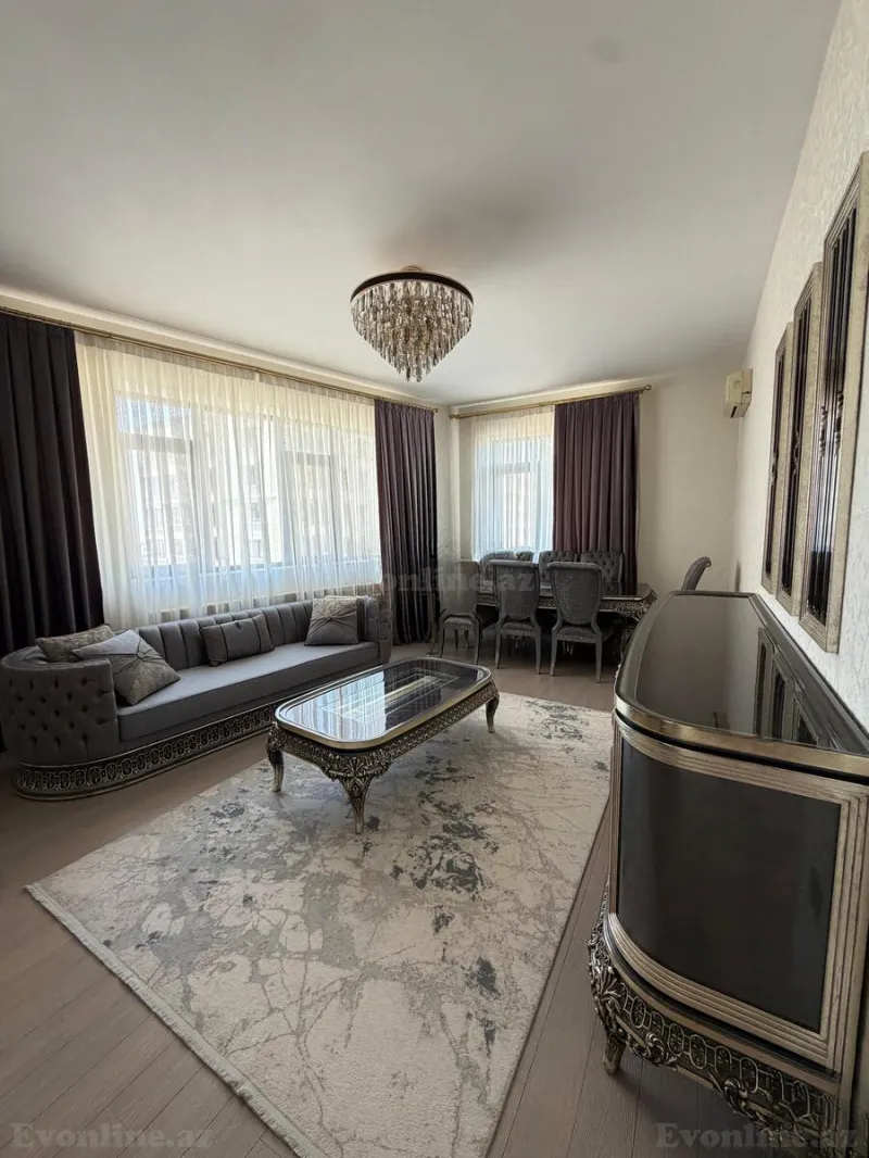 Satılır 2 otaqlı Mənzil Yeni tikili 100 m² Nəsimi r. - şəkil 4