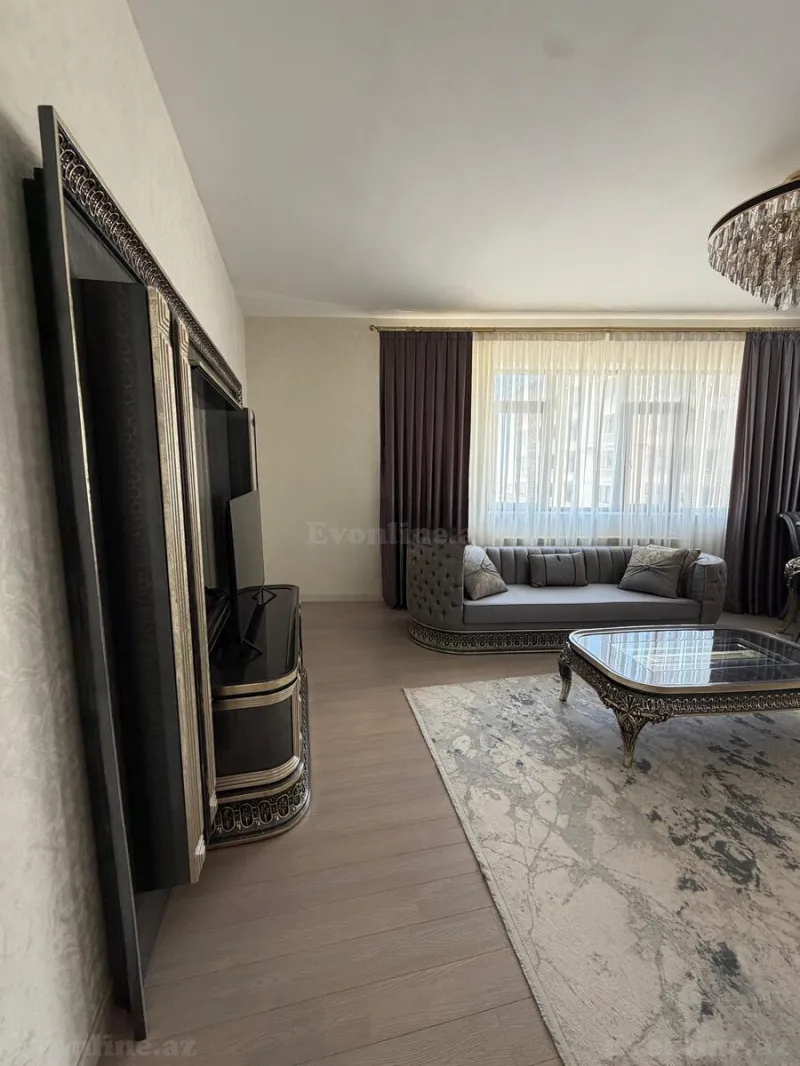 Satılır 2 otaqlı Mənzil Yeni tikili 100 m² Nəsimi r. - şəkil 5