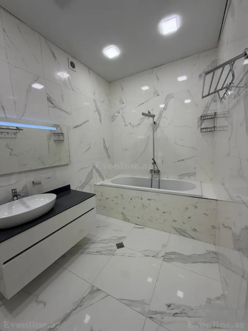 Satılır 2 otaqlı Mənzil Yeni tikili 100 m² Nəsimi r. - şəkil 13