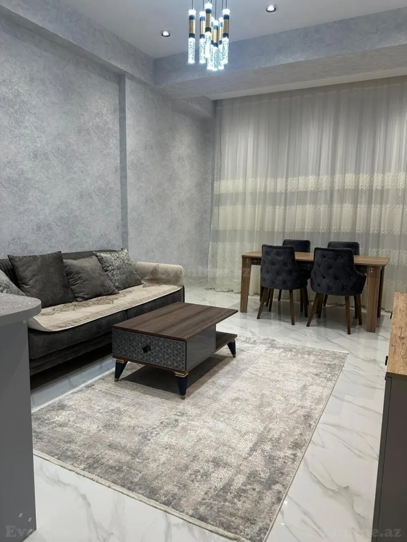 Kirayə verilir 2 otaqlı Mənzil Yeni tikili 60 m² Xətai r. - şəkil 3