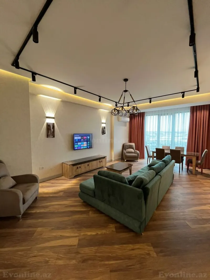 Kirayə verilir 3 otaqlı Mənzil Yeni tikili 100 m² Elmlər Akademiyası m. - şəkil 4