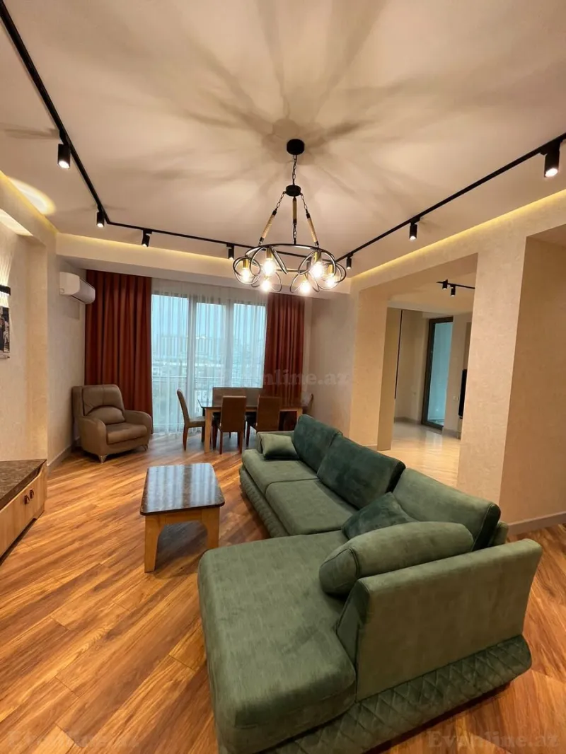 Kirayə verilir 3 otaqlı Mənzil Yeni tikili 100 m² Elmlər Akademiyası m. - şəkil 9