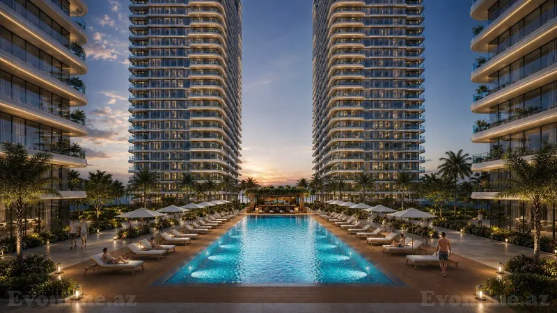 Satılır 1 otaqlı Mənzil Yeni tikili 56.3 m² Nardaran - şəkil 3