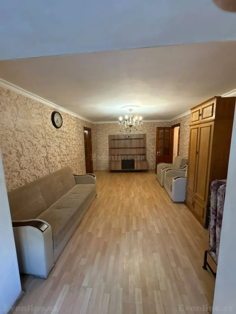 2 otaqlı Mənzil 50 m² Elmlər Akademiyası m. Kirayə verilir