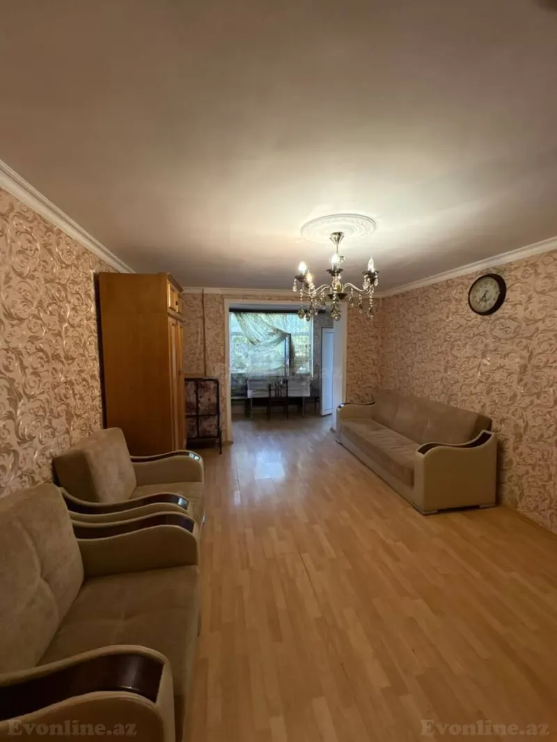Kirayə verilir 2 otaqlı Mənzil Köhnə tikili 50 m² Elmlər Akademiyası m. - şəkil 2