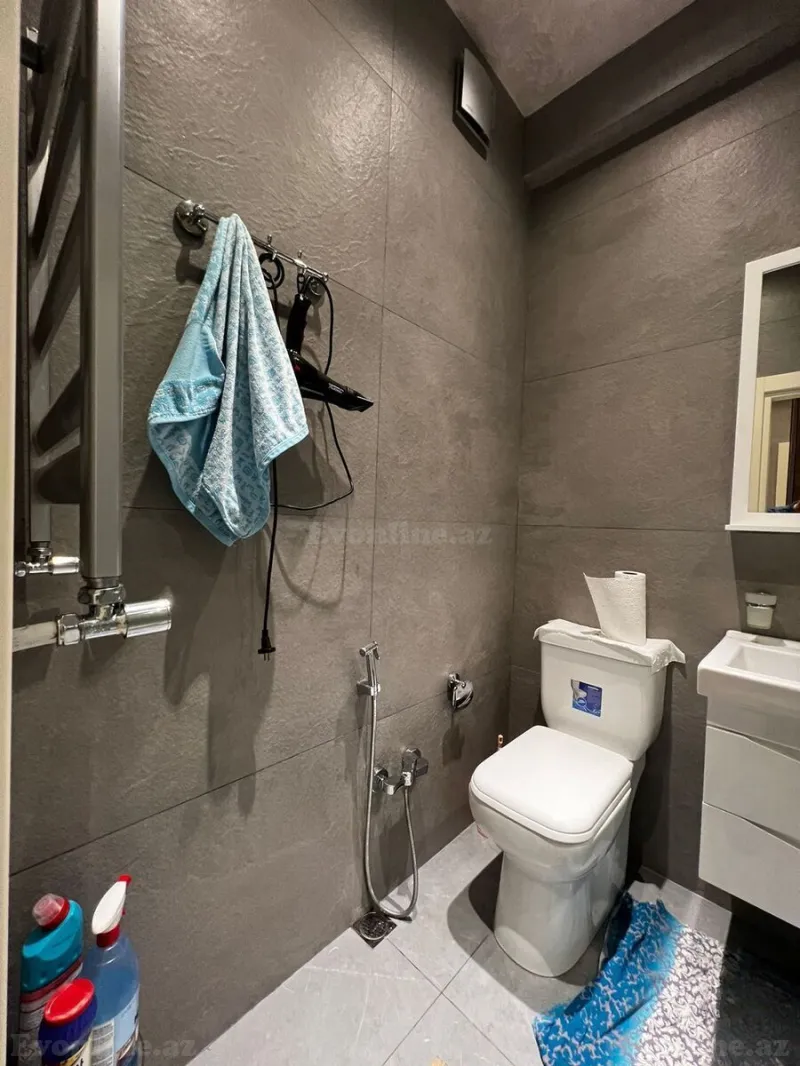 Kirayə verilir 2 otaqlı Mənzil Yeni tikili 60 m² Nəsimi r. - şəkil 7