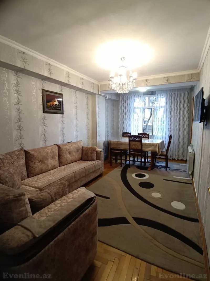 2 otaqlı Mənzil 55 m² Nərimanov r. Satılır