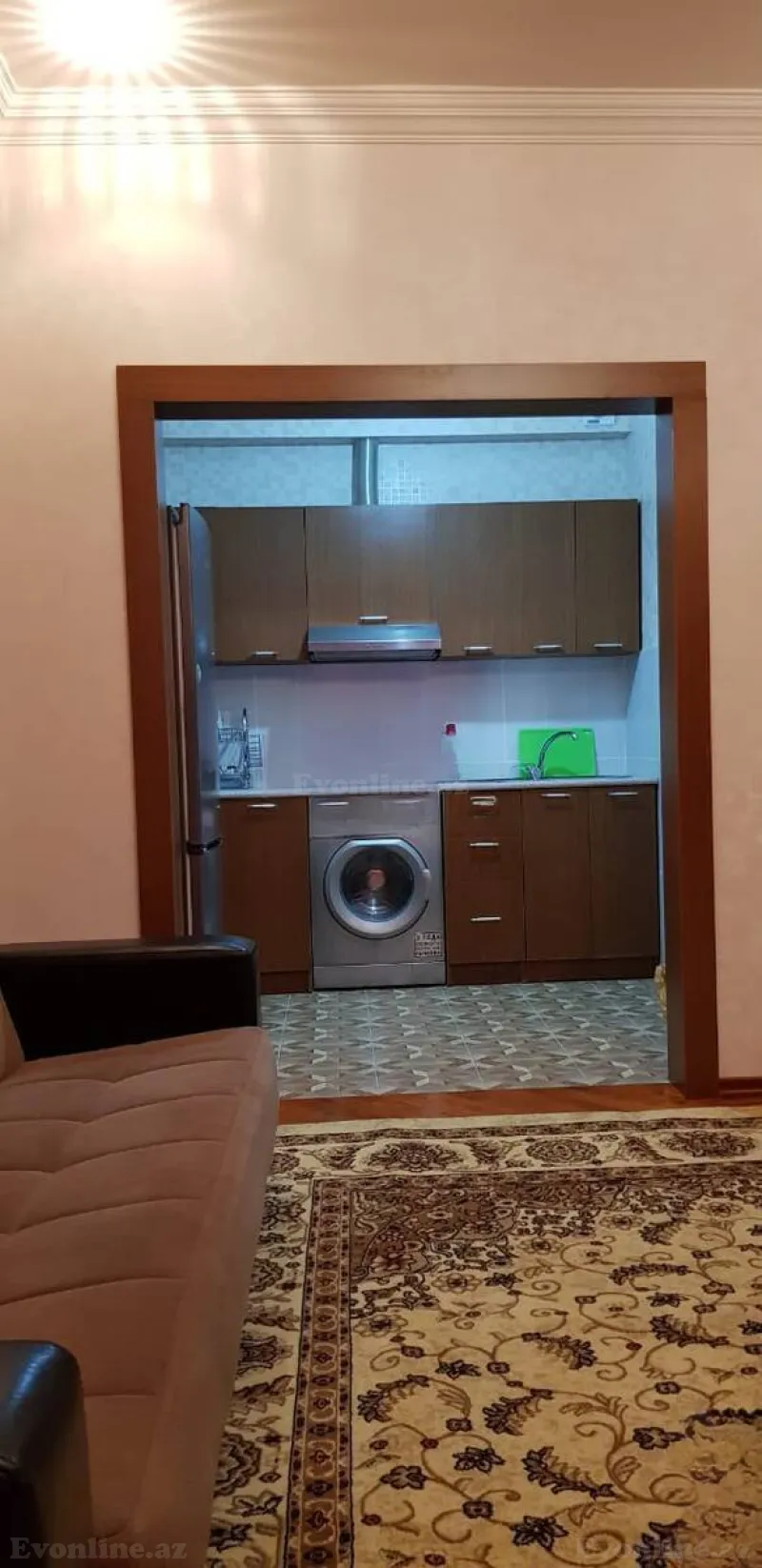 Kirayə verilir 2 otaqlı Mənzil Yeni tikili 60 m² 8 Noyabr m. - şəkil 3