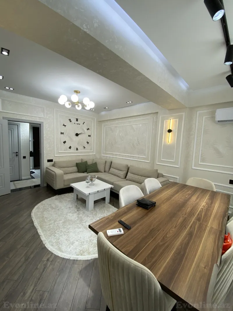 Satılır 3 otaqlı Mənzil Yeni tikili 96 m² Həzi Aslanov m. - şəkil 3