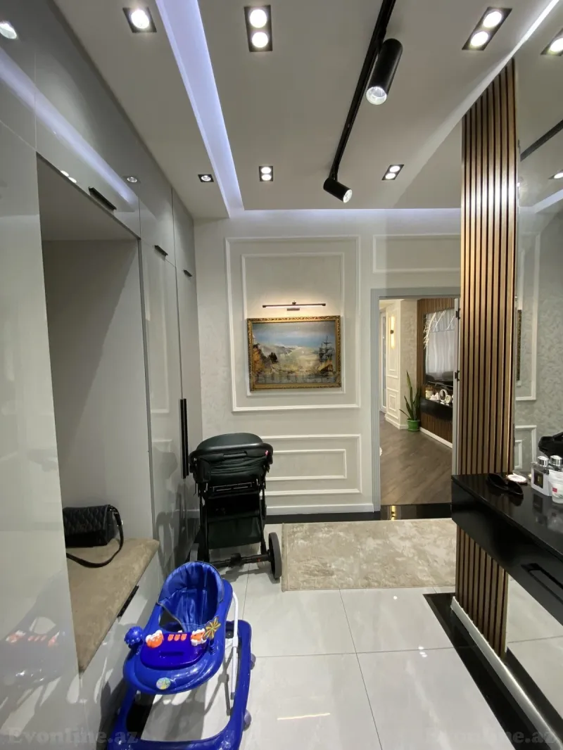 Satılır 3 otaqlı Mənzil Yeni tikili 96 m² Həzi Aslanov m. - şəkil 4