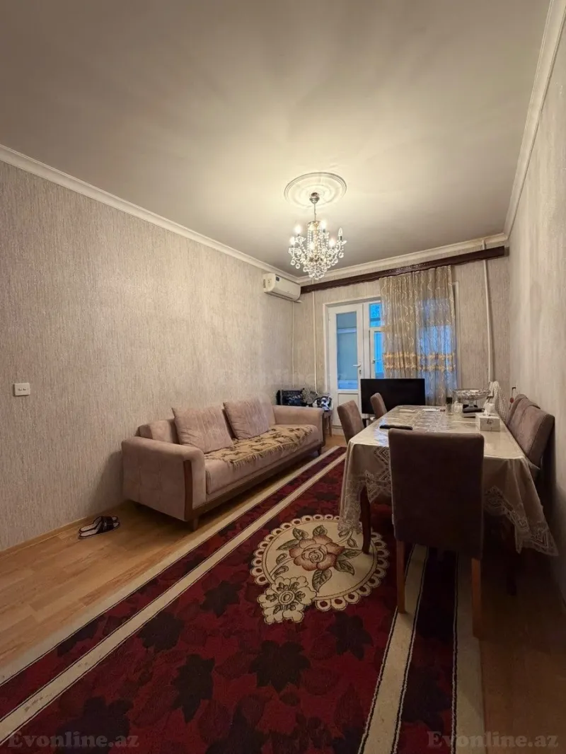Satılır 5 otaqlı Mənzil Köhnə tikili 110 m² Həzi Aslanov m. - şəkil 2