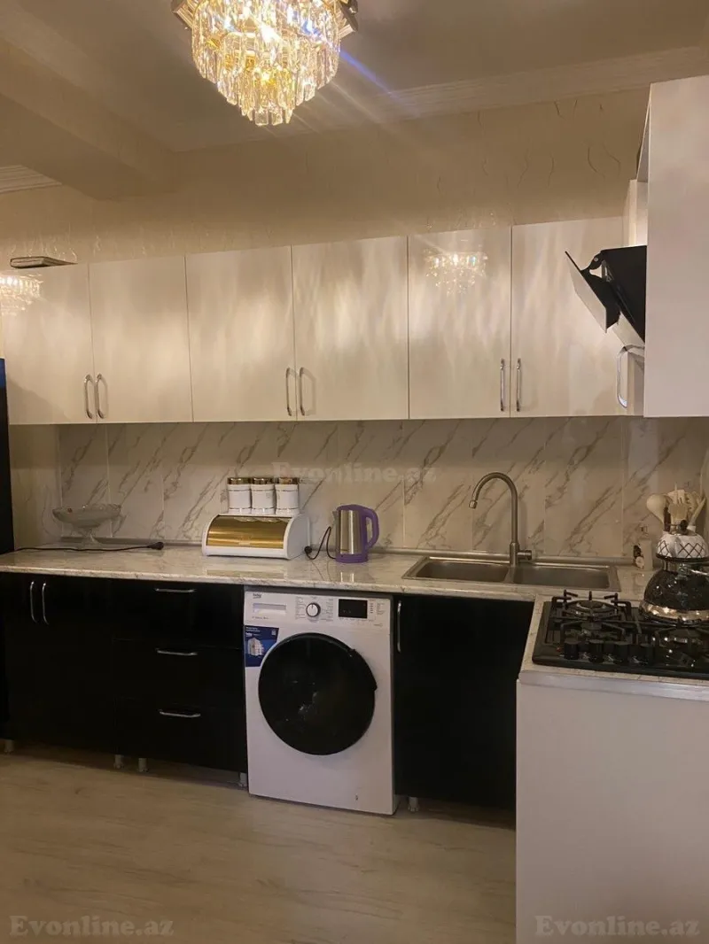 Kirayə verilir 2 otaqlı Mənzil Yeni tikili 70 m² Yeni Yasamal - şəkil 3