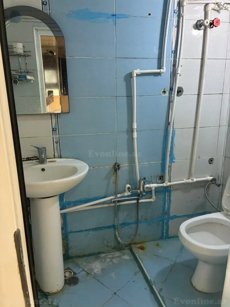 Kirayə verilir 1 otaqlı Mənzil Köhnə tikili 25 m² Gənclik m. - şəkil 9