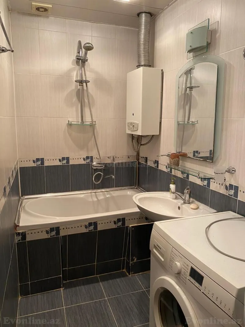 Kirayə verilir 2 otaqlı Mənzil Köhnə tikili 50 m² Nəsimi m. - şəkil 7