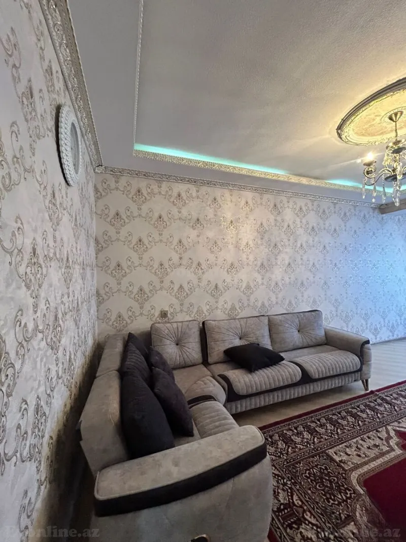 2 otaqlı Mənzil 78 m² İnşaatçılar m. Kirayə verilir