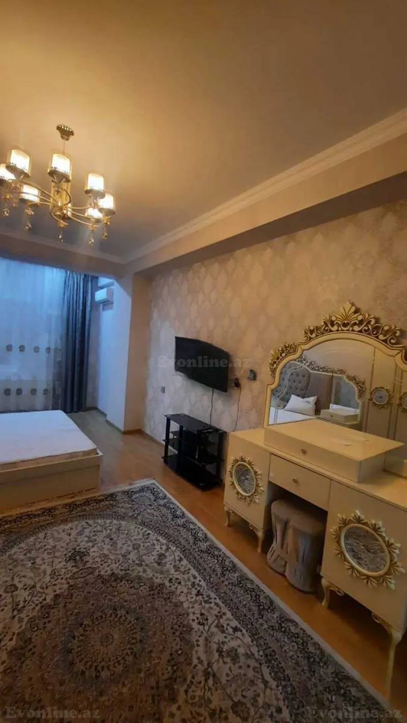 Kirayə verilir 3 otaqlı Mənzil Yeni tikili 96 m² İnşaatçılar m. - şəkil 3