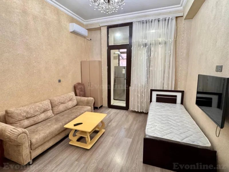 Kirayə verilir 1 otaqlı Mənzil Yeni tikili 40 m² Nizami m.