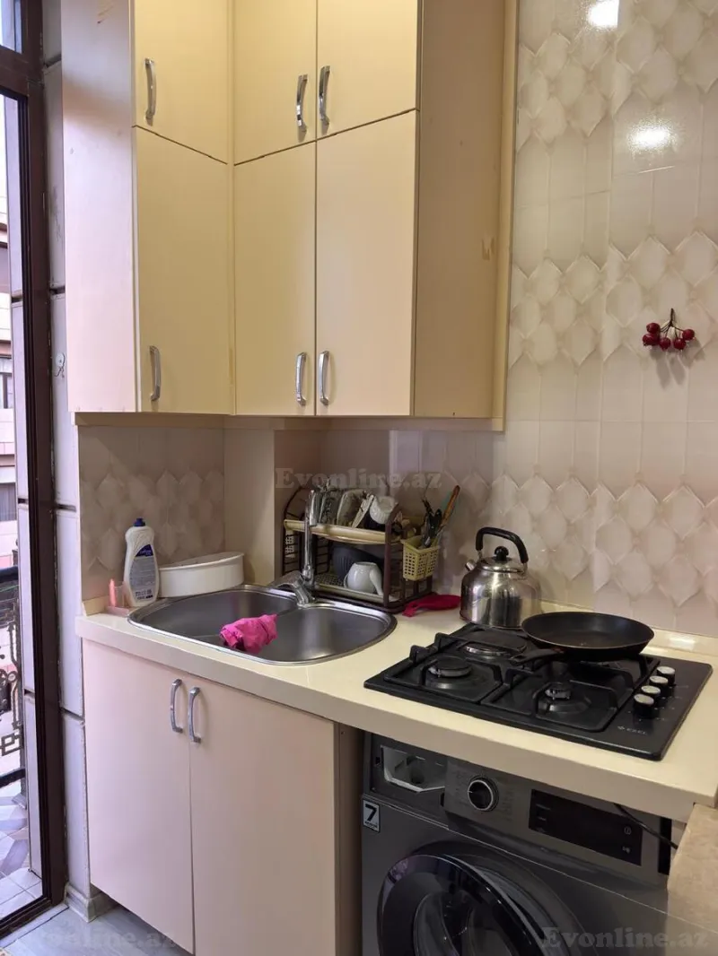 Kirayə verilir 1 otaqlı Mənzil Yeni tikili 40 m² Nizami m. - şəkil 2