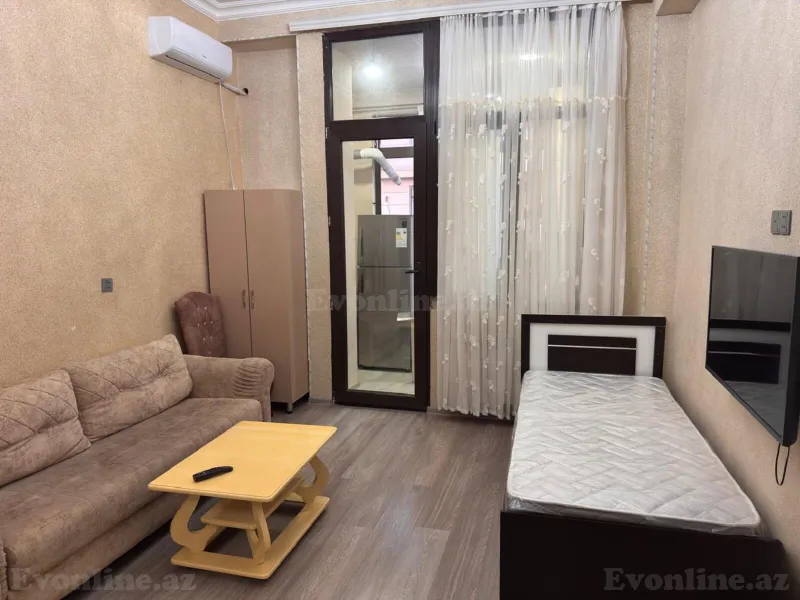 Kirayə verilir 1 otaqlı Mənzil Yeni tikili 40 m² Nizami m. - şəkil 9